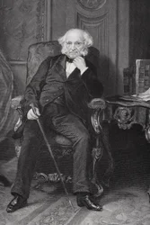 Portret van Martin Van Buren (1782-1862)